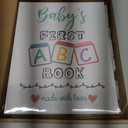 Baby's First ABC Book Baby Shower Activity Keepsake Game, ABC Coloring Baby Shower Guest Book Alternative, Baby's First Alphabet Coloring Book, Alphabet A to Z Coloring Pages