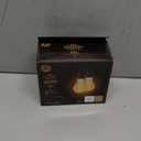 GE Lighting Vintage Style LED Light Bulbs, 6 Watts (60 Watt Equivalent) Warm Candle Light, Amber Glass, Medium Base, Dimmable (2 Pack)