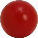 Jolly Pets Push-n-Play Ball Dog Toy, 10 Inches/Large, Red (310 RD)
