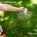 Professional Carbon Fiber Badminton Rackets Badminton Racquet for Backyards Gym