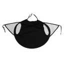 Stroller Sunshade Canopy Full-Cover Windproof Stroller Sunscreen Cover Black Pram Buggy Protector UV Protection for Outdoor Use