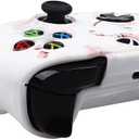 RALAN Cherry Blossoms Skin, Sakura Silicone Controller Cover Skin Protector Compatible for Xbox Ones Controller (Pink Pro Thumb Grip x 2,Cat Grips x 2,Skull Cap x 2).
