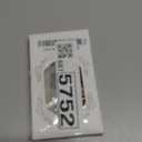 Christmas Press on Nails Red Medium Almond Fake Nails with 3D Bow Candy Cane Line Snowflake Gift Designs Full Cover Winter Press ons False Nails for Women Christmas Party 24 Pcs WYFHDT