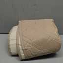 Ameritex Waterproof Dog Bed Cover Pet Blanket for Furniture Bed Couch Sofa Reversible (30x90 Inch (Pack of 1), Cream+beige)