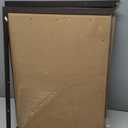 22x28 Picture Frame Black Set of 3, Display Pictures 18x24 with Mat or 22 x 28 Without Mat, Poster Frames 22x28 for Wall Hanging Horizontal and Vertical