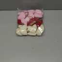 24 Pcs Valentines Heart Ornaments, 2.56 Inch Heart Shape Hanging Ornaments DIY Crafts Baubles for Gift Wrapping Wedding Anniversary Engagement Romantic Party Decor(Red Pink White)