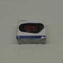 Timex T231G AM/FM Dual Alarm Clock Radio with 1.2-Inch Display and Line-in Jack (Gunmetal) (Black)