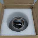 Lighting Smoke Grey Glass Globe Shade Replacement Bubble Glass Shade for Lamps Wall Sconces Chandeliers Pendants, 3.94" Diameter