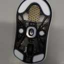 Lamzu Maya X Wireless Gaming Mouse, Ultra Lightweight 47g, Optical Switch, Maximum 30000 DPI, Symmetrical, MCU Nordic 52840, Dust-Proof Encoder, PAW3950 Sensor(Larger Maya) (White)