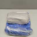 Newwiee 2 Pcs Men's Bath Towel Wrap Shower Sauna Wrap 59 x 24 Inches Waffle Adjustable Microfiber Quick Absorbent Spa Body Towel for Men Dorm Room Gym, Gift for Birthday Christmas(Blue, Gray)