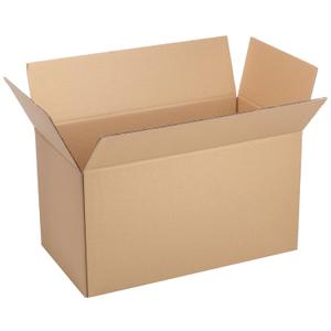 Box USA AF301717 Corrugated Cardboard Box 30" L x 17" W x 17" H, Kraft, for Shipping, Packing and Moving (Pack of 5)