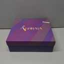 vivianly Women's Chunky Heel Knee high Boots Zipper Square Toe Platform Booties (6, Brown-platform-2.36in Heel)