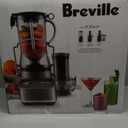 Breville the 3X Bluicer Blender and Juicer, BJB615SHY, Smoked Hickory