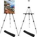 Adjustable X Banner Stand Fits Any Banner Size Width 23" to 32" and Height 63" to 78"