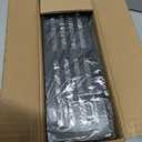 HuggieGems Metal 4 Pack Magnetic Spice Storage Rack Organizer for Refrigerator and Oven, Black Fridge Organizers and Storage