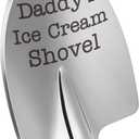 Dad Gifts from Daughter Son, Funny Daddys Ice Cream Shovel Spoon Present | Dads Christmas Birthday Gifts, White Elephant Gifts for Papa Men Husband Bonus Stepdad Father in Law Anniversary Fathers Day