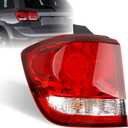 Brake Tail Light Compatible with Dodge Journey 2011-2020 - LED Taillight Assembly Replacement for 68078465AD and CH2804105 - Outer Tail Lamp for Driver Left Side LH