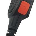 2 x Walkie Talkie Shoulder Mic 3.5mm Screw in Speaker Microphone 3.5mm Jack for Motorola Vertex Standard Radio vx-261 vx261 vx 261 evx-261 evx s24 evx-s24 evx-534(IP65 Waterproof) (Black)