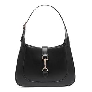 Keyli Shoulder Bag for Women Vegan Leather Shoulder Handbags Small Cute Hobo Purses trendy Top Handle Crossbody Bag with Adjustable Strap Black