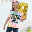 Birthday Girl Shirt Its Me Hi Im The Birthday Girl Its Me T-Shirts Kids Short Sleeve Tee Outfit 5-14 Year (11-12 Years)