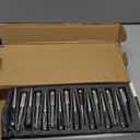 9/16-18 Spike Lug Nuts for 1994-2011 Dodge Ram 2500 3500, 2002-2010 Ram 1500, 1988-1997 Ford F250 F350, 2004-2009 Durango, 32PCS Spiked Lug Nuts 9/16-18 Chrome with Socket Key for Aftermarket Wheel (Silver)