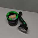 Universal Car Recessed Folding Cup Drink Holder with Adjustable Arm, Strong Suction Base for Trucks, Buses, Cranes, and Vehicles Green