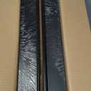 2Pack Expandable Pull Out Cabinet Organizer 21"Deep with Raising Pad for Framed Cabinets, Upgrade 3 Slide Rails Slide Out Drawers, Roll Out Shelves Adhesive,Adjustable Width 12.05"-20.4"Black