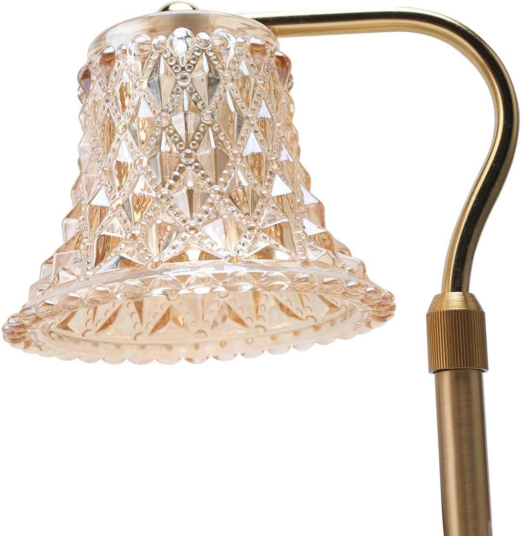 Candle Warmer Lamp with Candle Melter, Electric Candle Lamp Warmer, with Timer & Dimmer Height Adjustable Scented Candles, Mother's Day Christmas Gift for Mom, Candle Warmer Lamp Bulbs for Home Deco