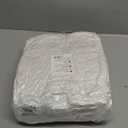 Blissful Diary Reading Pillow for Sitting in Bed, Flannel Back Pillow Bed Sitting Up for Adult & Children, Backrest Cushion for Sit Up in Couch or Floor, Dorm Essentials, Cream White