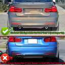 Rear Diffuser for BMW 3 Series F30 F31 2012-2018 Sport Accessories