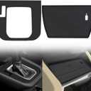 Center Console Wireless Charging Protective Mat and Center Console Cover Black fits for 2025 Forester Accessories Inserts Liner Anti-Slip Anti-Dust Waterproof Mats