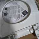 Bemis 730SLEC Slow Close Toilet Seat, Easy Clean Hinges and Durable Plastic Seat, Made in USA, Round, White