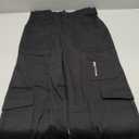 IVIR Cargo Pants Women High Waist Wide Leg Casual Pants with 7 Pockets Stretchy Drawstring Baggy Y2K Trousers, S