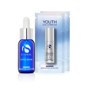 iS CLINICAL Active Serum - Helps visibly even skin tone, Excellent for acne-prone skin, Anti-Aging, Face Serum