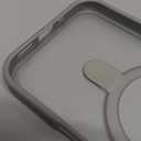 TORRAS Q3 Spin for iPhone 16 Pro Case, 360 Magnetic Stand, Fit for MagSafe, Built-in Ring Holder Kickstand, Mil-Grade Protective Translucent Hard PC Case for iPhone 16 Pro, Natural Titanium 6.3'' (Grey)