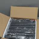 HOOBRO Bar Stools, Set of 2 Bar Chairs, Kitchen Round Height Stools with Footrest, Breakfast Bar Stools, Sturdy Steel Frame, for Dining Room, Kitchen, Party, Easy Assembly, Rustic Brown BF03BY01