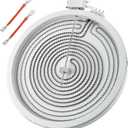 WB30T10130 Dual Haliant Surface Element 12 Inch Compatible with G-E, Radiant Surface Element Replace AP4344395, PS2321564, 1474216 by Fetechmate - 1 Year