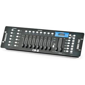 CO-Z 192 DMX 512 Stage DJ Light Controller Lighting Mixer Board Console for Light Shows, Party Disco Pub Night Club DJs KTV Bars and Moving Heads, Controller Only