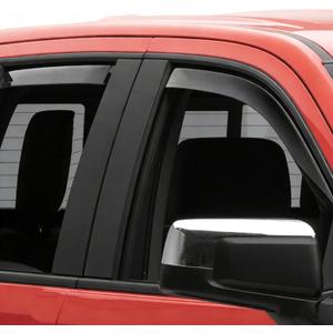in-Channel Rain Guards Window Visors for 2004-2014 Ford F-150 | Super/Extended Cab, Window Deflectors, Vent Visor, Sun Shade, Truck Accessories, Dark Smoke, Driver Passengers Side
