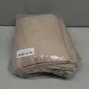 Amazon Basics Lightweight Super Soft Easy Care Wrinkle-Free Breathable Brushed Microfiber 3-Piece Bed Sheet Set with 14-Inch Deep Pockets, Twin, Taupe, Solid