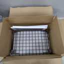 Miyawell Fruit Vegetable Storage Basket for Kitchen  4 Tier Stackable Metal Wire Baskets Cart with Rolling Wheels Utility Fruits Rack Produce Snack Organizer Bins for Pantry Bathroom Laundry Bronze