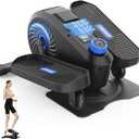 FUNMILY Under Desk Elliptical, Ellipse Leg Exerciser, Standing or Seated Mini Elliptical Machines, Portable Bike Pedal Exerciser for Seniors/Adults, Leg Workout Equipment for Home/Office (Blue)