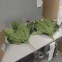 FOREST PRINCE 35" Ferns Artificial Bush Plants Large, 2 Artificial Boston Ferns with 39 Fronds for Outdoors Home Decor
