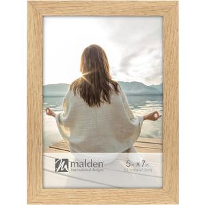 Malden International Designs 5x7 Natural Pine Concepts Picture Frame (2335-57)