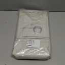 BGment Oatmeal Linen Curtains  Length 2 Panels Set for Living Room, Sand Semi Sheer Drapes Light Filtering No See Through Window Treatments with Grommet for Bedroom, Each Wide, 42x63