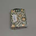 qiqee Clash Flowers Paper Gift Bags with Tissue Paper Handles 12PCS 2.4"x4.7"x6.3" Small Size12pcs Bags + Tissue Paper