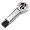 Nut Splitter Cracker, Metal Rusty Nut Separator, Heavy Duty Nut Breaker Tool, Manual Pressure Nut Remover Extractor Tool for Removing Broken and Damaged Nuts (#3)