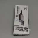 iPhone Car Charger, Retractable Fast Car Phone Charger 100w for CarPlay, 4 in 1 Car Charger Adapter with 2 Cables 31.5 Inch and 2 USB Ports, Compatible with iPhone 17/16/15/14/13/12/11 Pro/Samsung