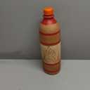 PrakRtyA: Clay Water Bottle for Drinking – Handmade Terracotta Earthen Bottle | Natural Mitti Water Bottle | EcoFriendly, BPAFree, ChemicalFree, Reusable Water Container (Style 2)