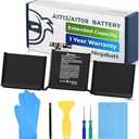 NinjaBatt A1713 A1708 Replacement Battery for MacBook Pro 13-inch A1708 (Late 2016,Mid 2017 Years) - [58.19Wh/11.41V ]